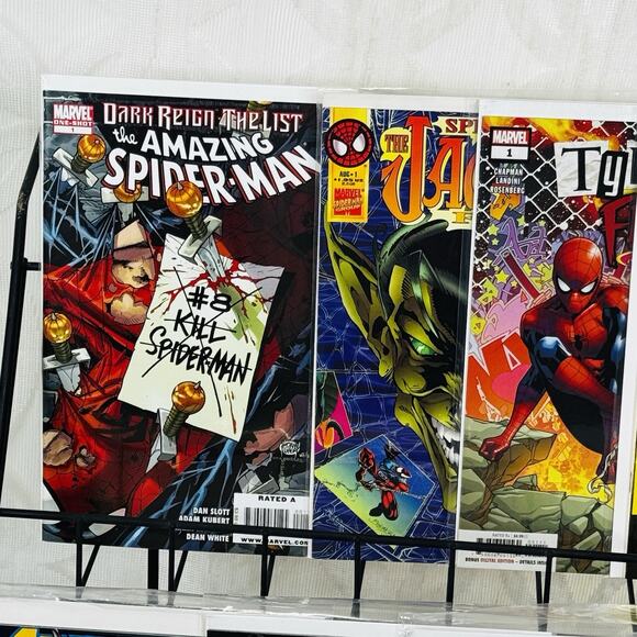 Amazing Spider-Man One Shot Lot Kraven Many Loves Dark Reign List Jackal Files - Picture 2 of 7